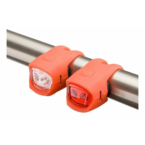 фото Фонари габаритные jy-3204f+jy-3204t передний и задний, комплект, красные velosale (item:010) stels