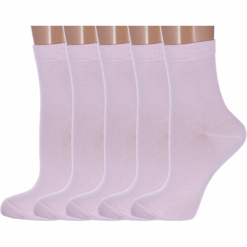 Носки Conte 5 пар, размер 18, розовый