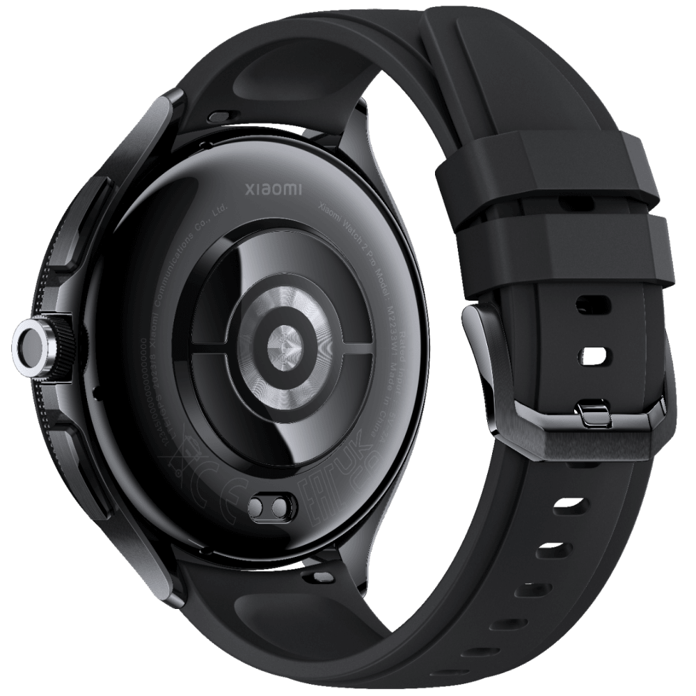 Смарт-часы Xiaomi Watch 2 Pro -Bluetooth® Black Case with Black Fluororubber Strap M2234W1 (BHR7211GL)