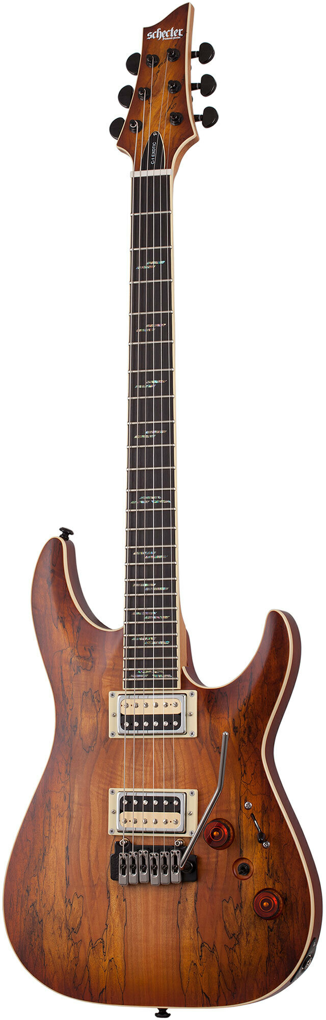 Электрогитара Schecter C-1 Exotic Spalted Maple SNVB