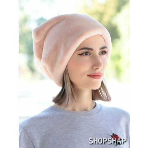 фото Шапка shopshap шапка shopshap молли, размер 56, розовый