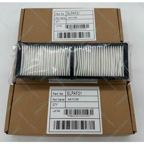 Epson ELPAF21 V13H134A21 оригинальный фильтр для проектора 3255₽