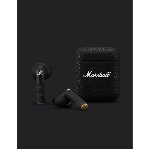 Беспроводные наушники Marshall Minor IV, черный беспроводные наушники marshall minor 3 черный 1005983