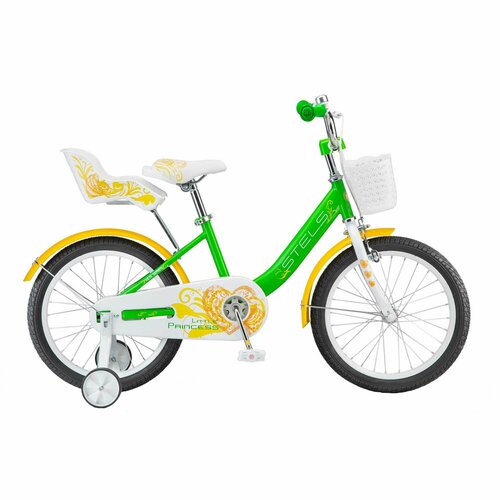 Детский велосипед STELS Little Princess KC 18 Z010 11 Салатовый, 2024