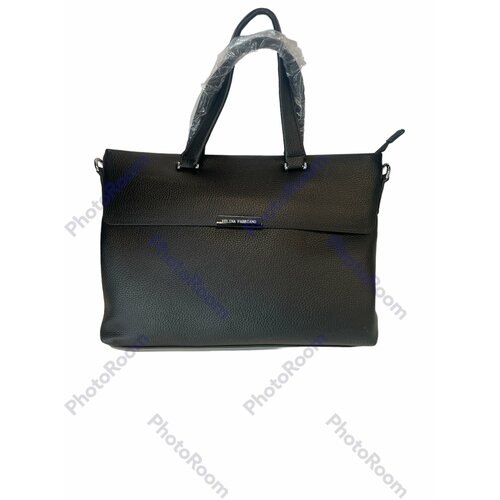 Сумка Velina Fabbiano, черный, бежевый сумка шоппер velina fabbiano синий
