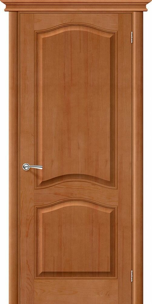 фото Межкомнатная Дверь Массив Bravo М7 Т-05 Светлый Лак 600x2000, 700x2000, 800x2000, 900x2000мм / Браво.