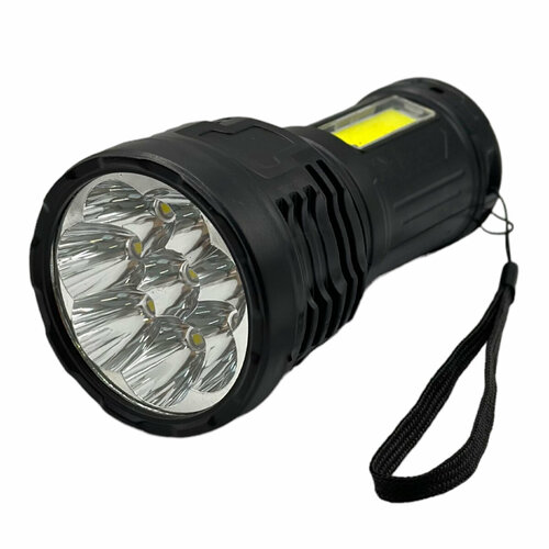 Мощный светодиодный фонарь с функцией стробоскопа 699₽