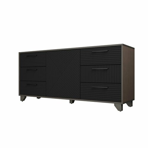 Комод Копенгаген - Венге Черный матовый 20699₽