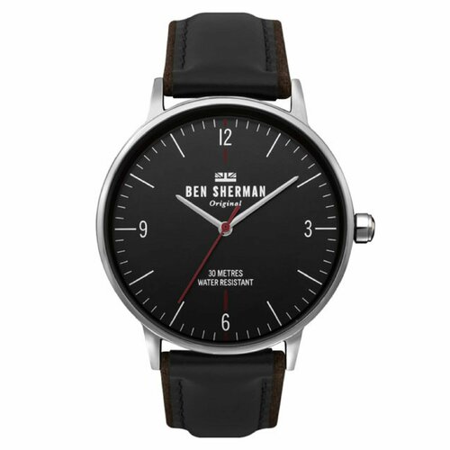Наручные часы Ben Sherman, черный наручные часы ben nevis ben3017blue серебряный черный