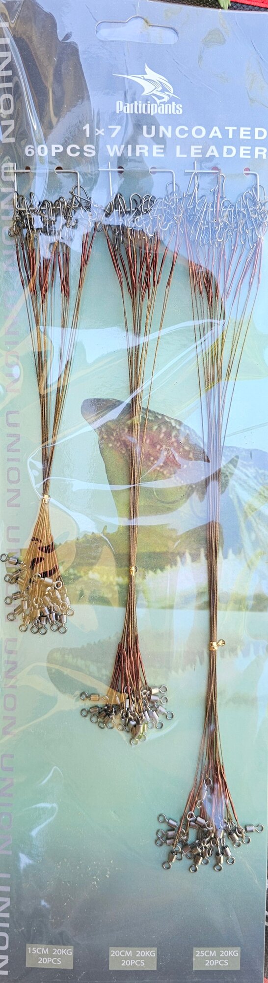 Стальные поводки 1*7 60 шт.