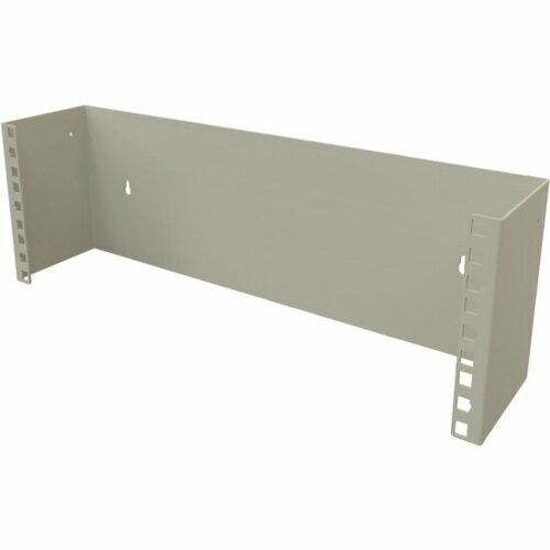 Настенный кронштейн Hyperline BW19-3U-110F-RAL7035 для 19 оборудования высота 3U глубина 110 мм фиксированный цвет серый RAL 7035 1815₽