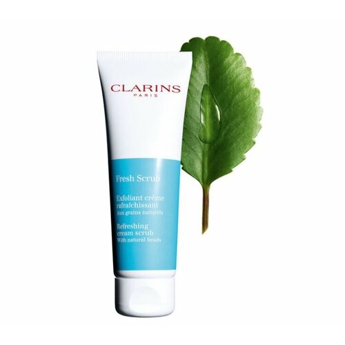 CLARINS Освежающий отшелушивающий крем для лица Fresh Scrub в дорожном исполнении 5 мл 590₽