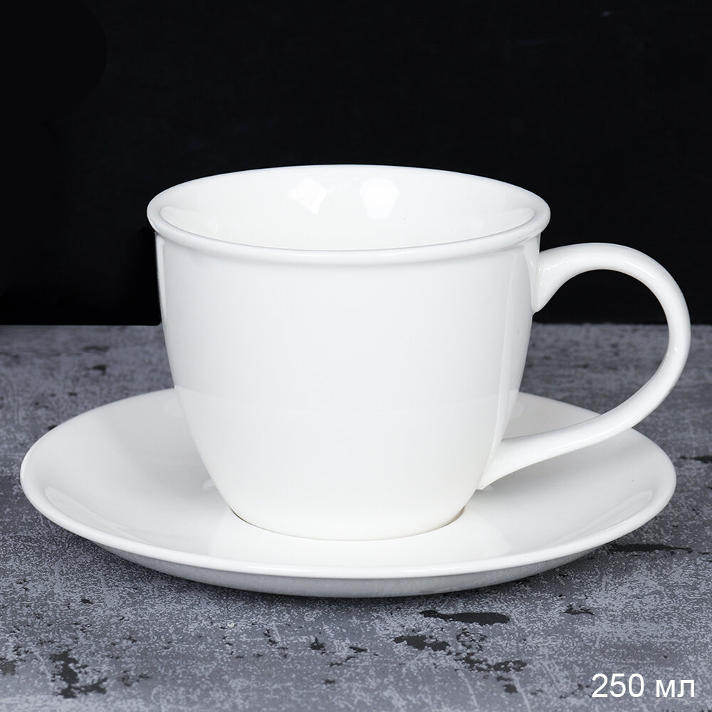 фото Чайная пара Фактурная, кружка 210 мл