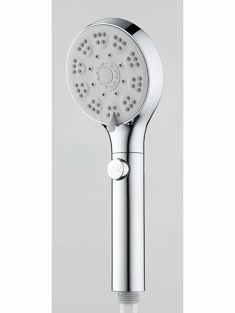 фото Лейка для душа 6 режимов массажная MEGAPLANE Хромированная