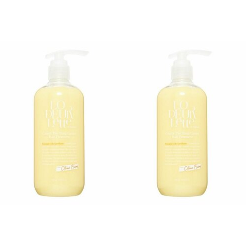 LODEURLETTE Парфюмированная маска для волос c ароматом иланг-иланг и мандарина In England Colorfit The Ylang Garden Hair Treatment, 500 мл, 2 шт