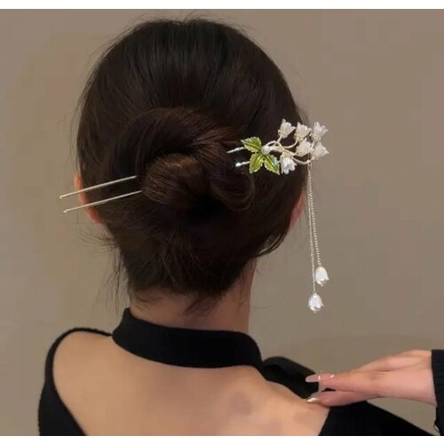 Китайская палочка для волос ландыш