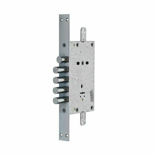 Замок Rezident RNB-S1 сувальдный с задвижкой для металлической двери, с перекодировкой