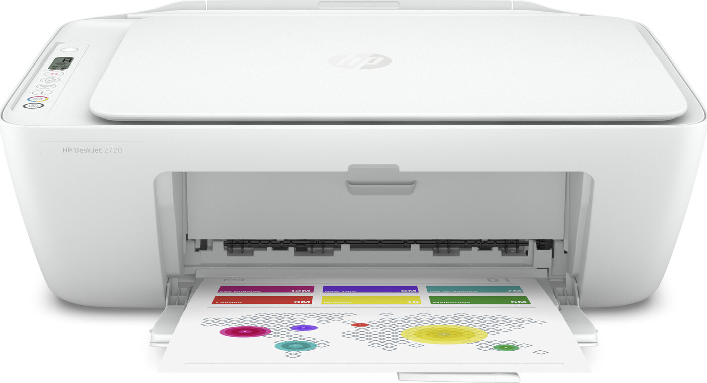 МФУ струйный HP DeskJet 2720 (3XV18B) A4 WiFi USB — фото 1