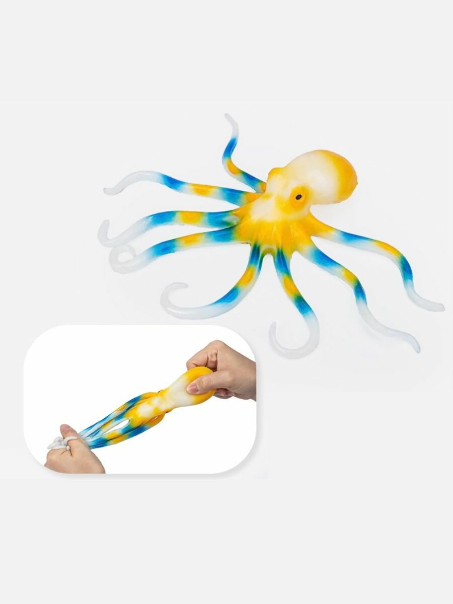 Игрушка антистресс, Осьминог / Тянучка антистресс — фото 1