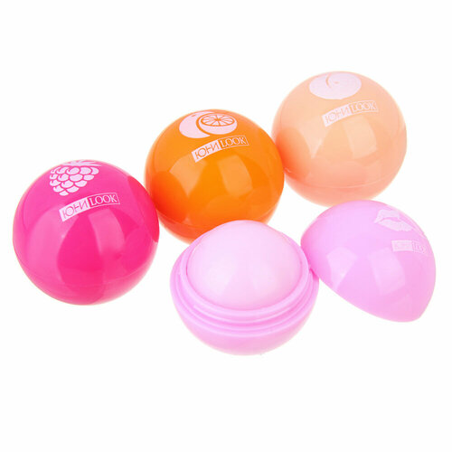 ЮНИLOOK Бальзам для губ 8г вишня манго шоколад кола 24 штуки 2727₽