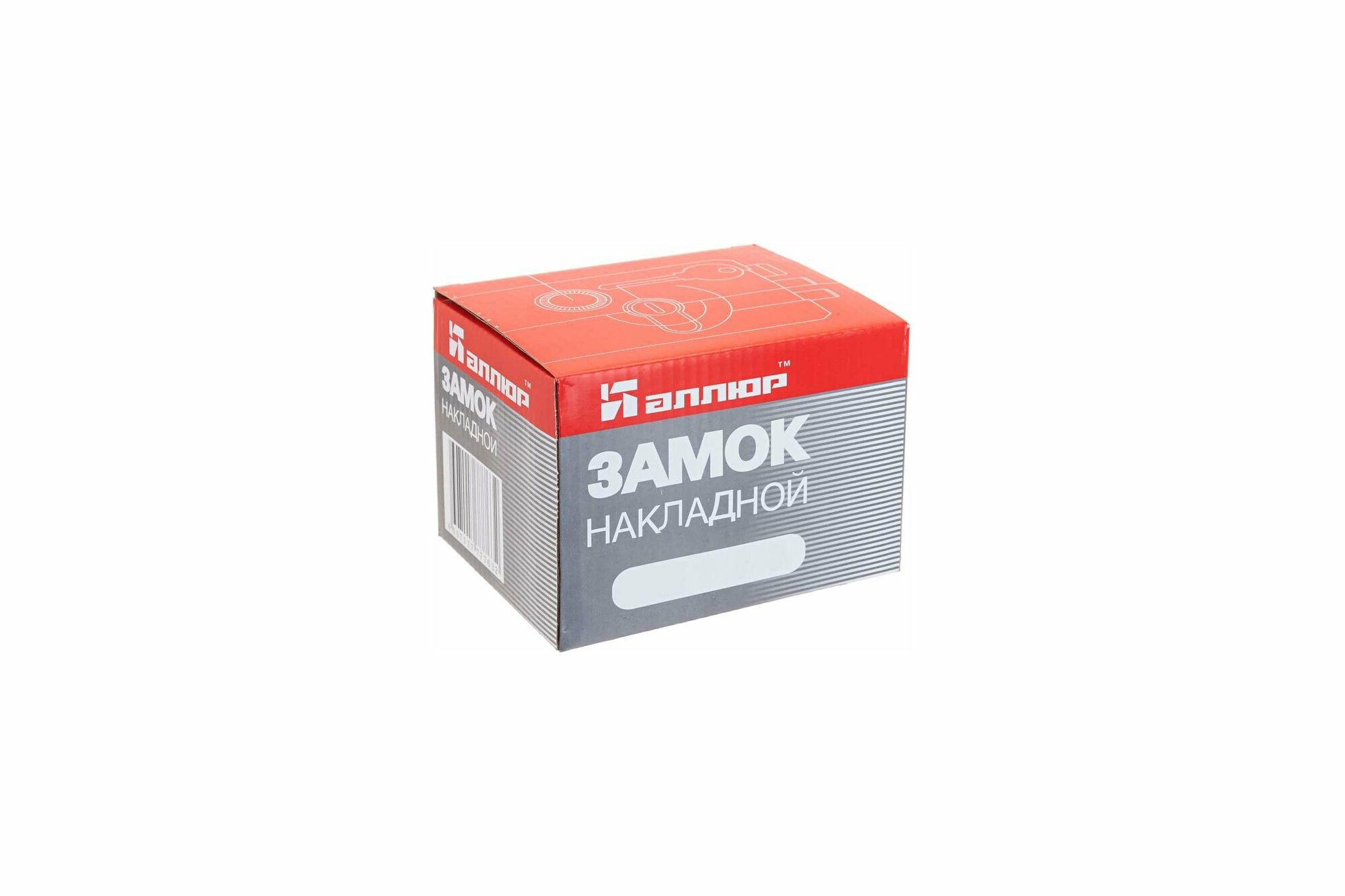 фото Замок накладной для двери аллюр ЗН 1-3-3