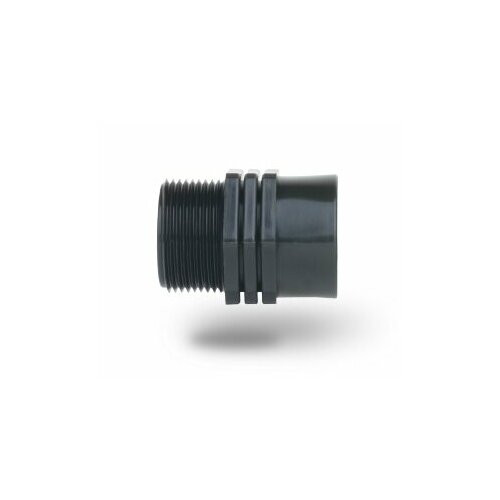 фото Ниппель d 1,1/2"х1,1/2" переходной с наружной и внутренней резьбой пнд poelsan турция