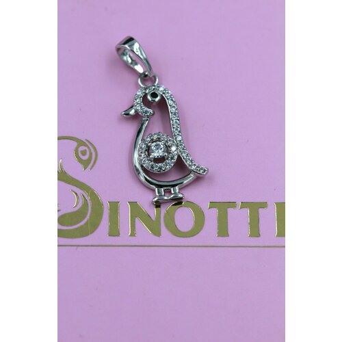 Подвеска Sinotti, циркон, серебристый