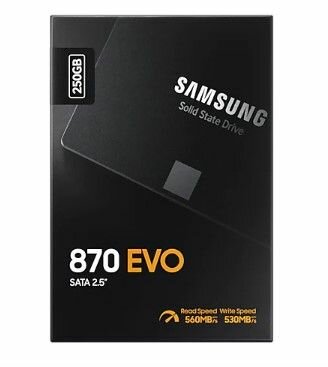 Накопитель SSD Samsung 250Gb 2.5" SATA III 870 EVO (MZ-77E250B/CN) - фото №16