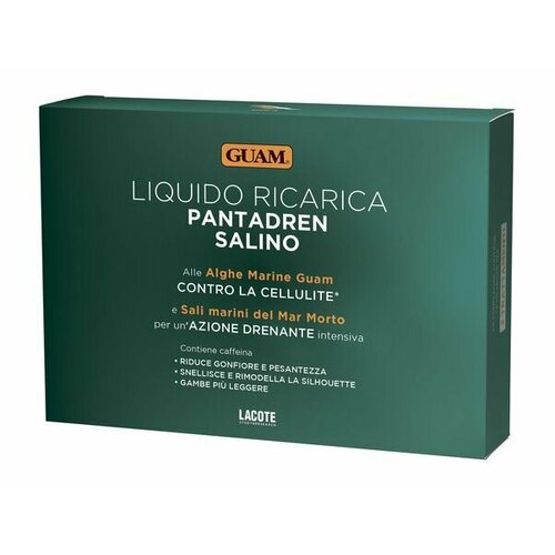 Жидкость для пропитки штанов для солевого обертывания Liquido Ricarica Pantadren Salino 300 мл 6946₽