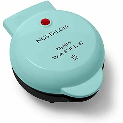 Мини-вафельница Nostalgia MyMini вафельница Aqua MWF5AQ 1028900₽