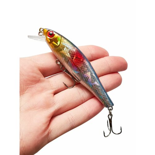 Воблер рыболовный плавающий Минноу 9 г, 9 см для рыбалки