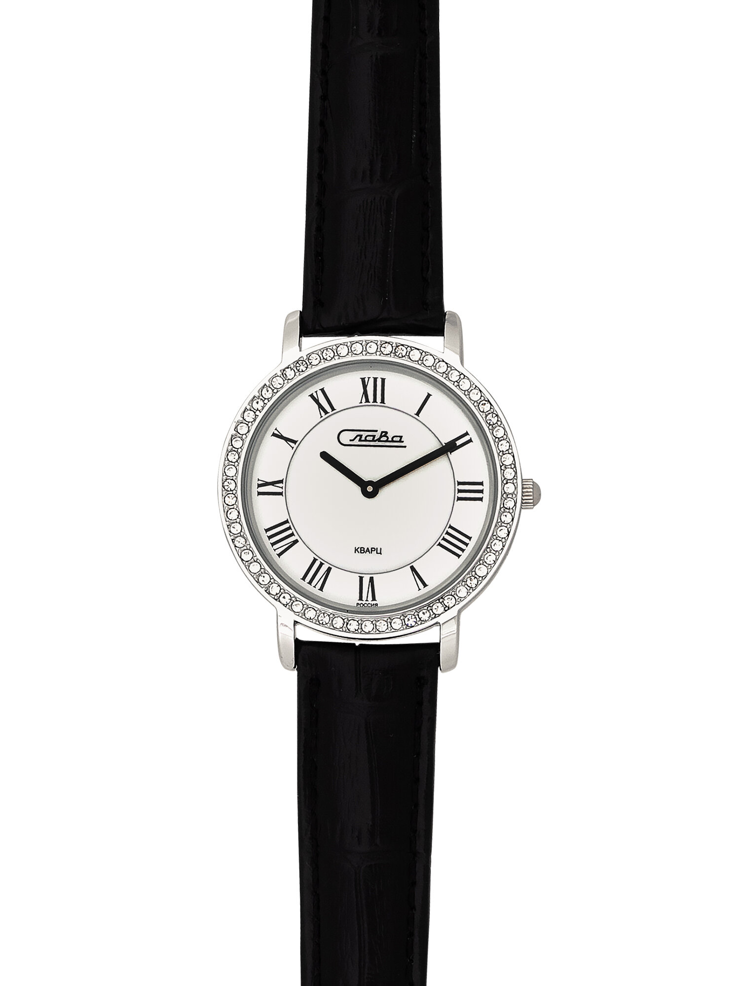 Наручные часы Слава, белый — фото 1