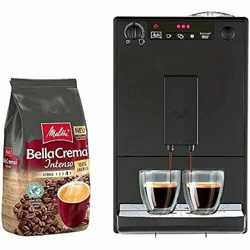 Melitta Caffeo Solo E 950-222 Полностью автоматическая кофемашина Pure Black Melitta BellaCrema Intenso из цельных кофейных зерен 6759200₽