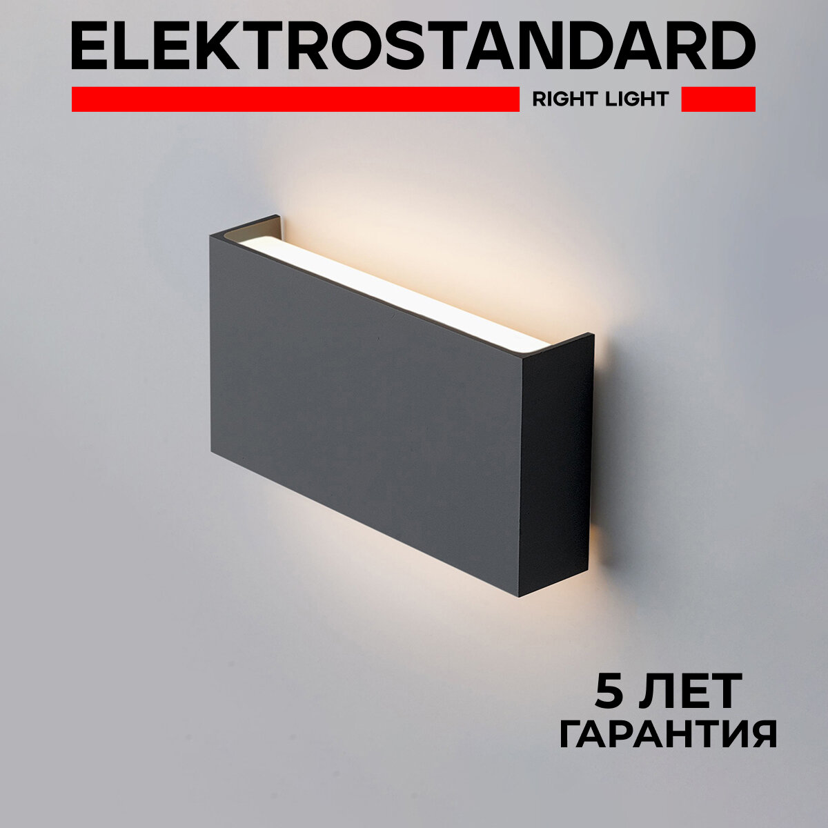Уличный светодиодный светильник Elektrostandard GOLF 1705 TECHNO LED графит IP54