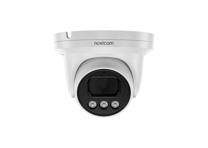 LUX 42MX Novicam v.1041V - IP видеокамера шар, матрица 1/2.7" CMOS, 4 Мп 25 к/с, объектив фиксированный 2.8 мм, уличная всепогодная IP67, ИК 40м, 0.03 люкс, DC 12В/PoE