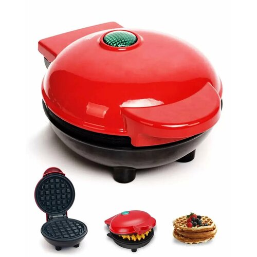 Вафельница MINI WAFFLE красный от BashMarket 899₽