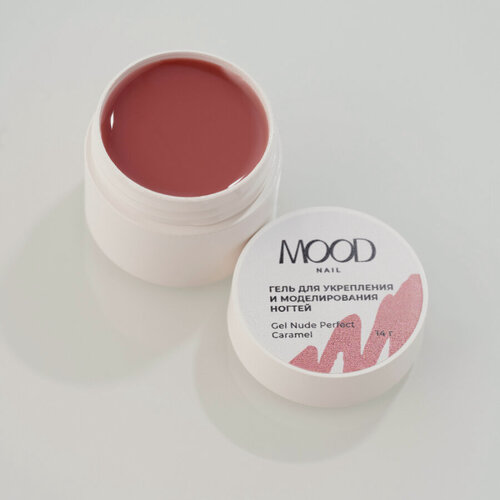 Изображение товара Моделирующий гель MOODNAIL Nude Perfect Caramel, 14 г
