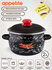 Кастрюля эмалированная с крышкой Chilli 2 литра ТМ Appetite