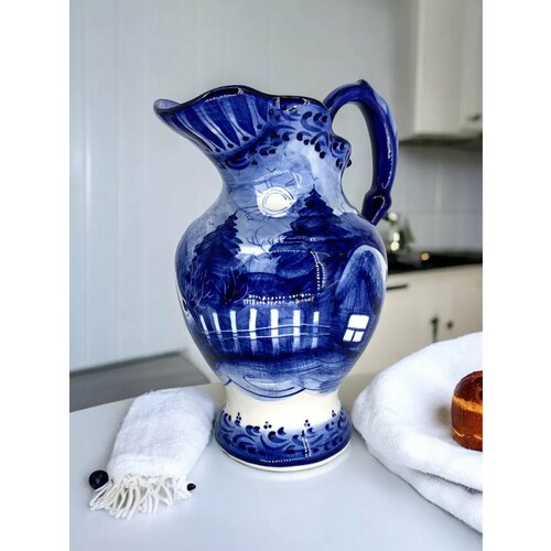 Кувшин фарфоровый Пейзаж 135 л 3240₽