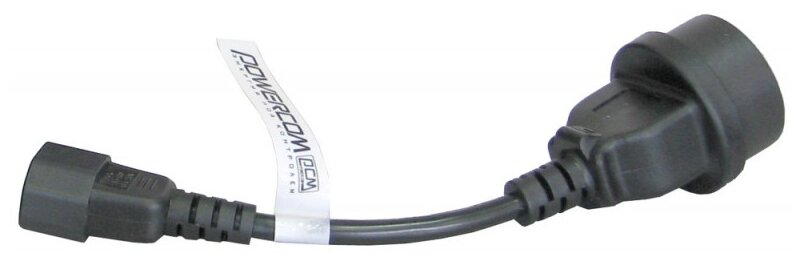 Аксессуар Powercom Cord SCUT IEC320 to Type-F 504291 - фото №2