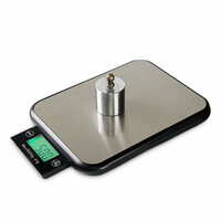 Весы для взвешивания животных, бытовые, электронные, черные