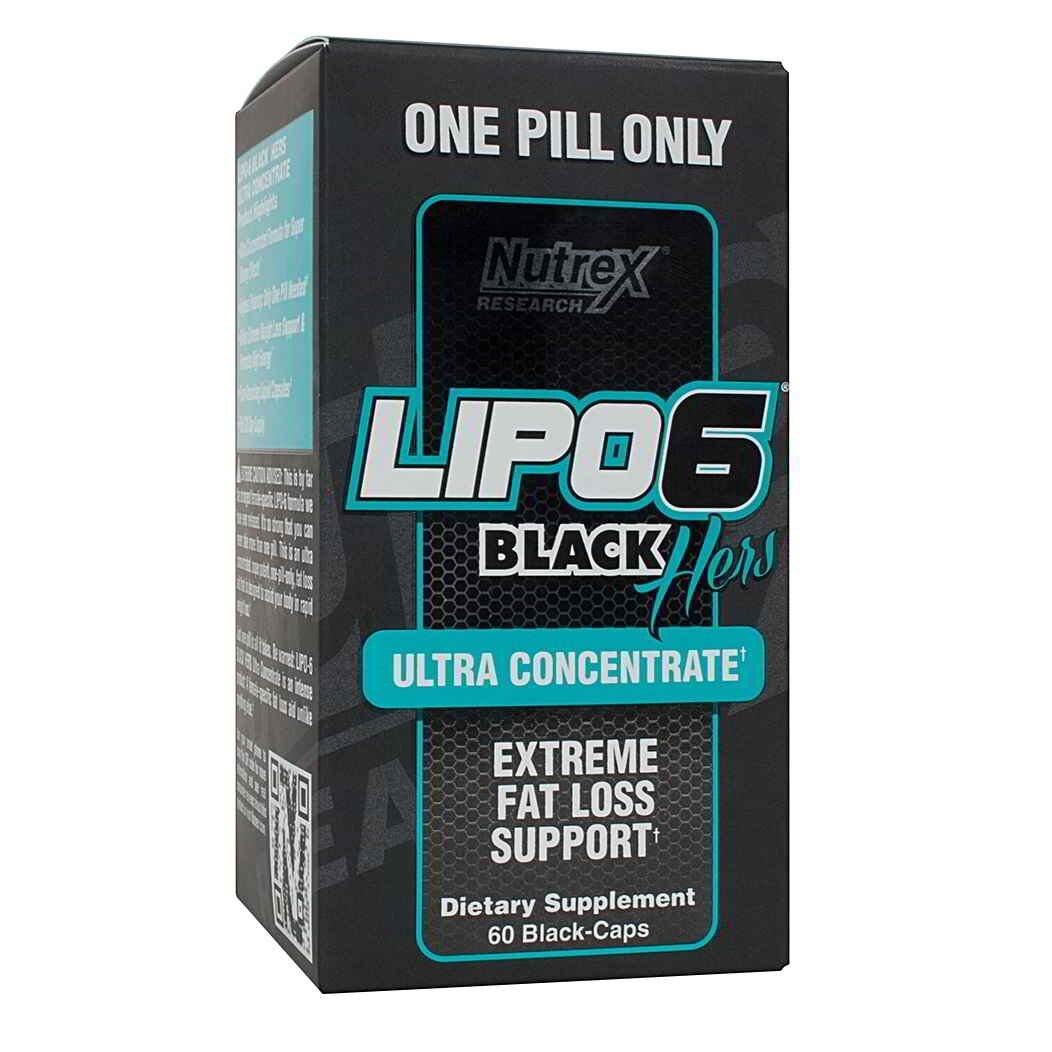 Lipo 6 Black Hers Ultra Concentrate 60 капс (Nutrex) — фото 1