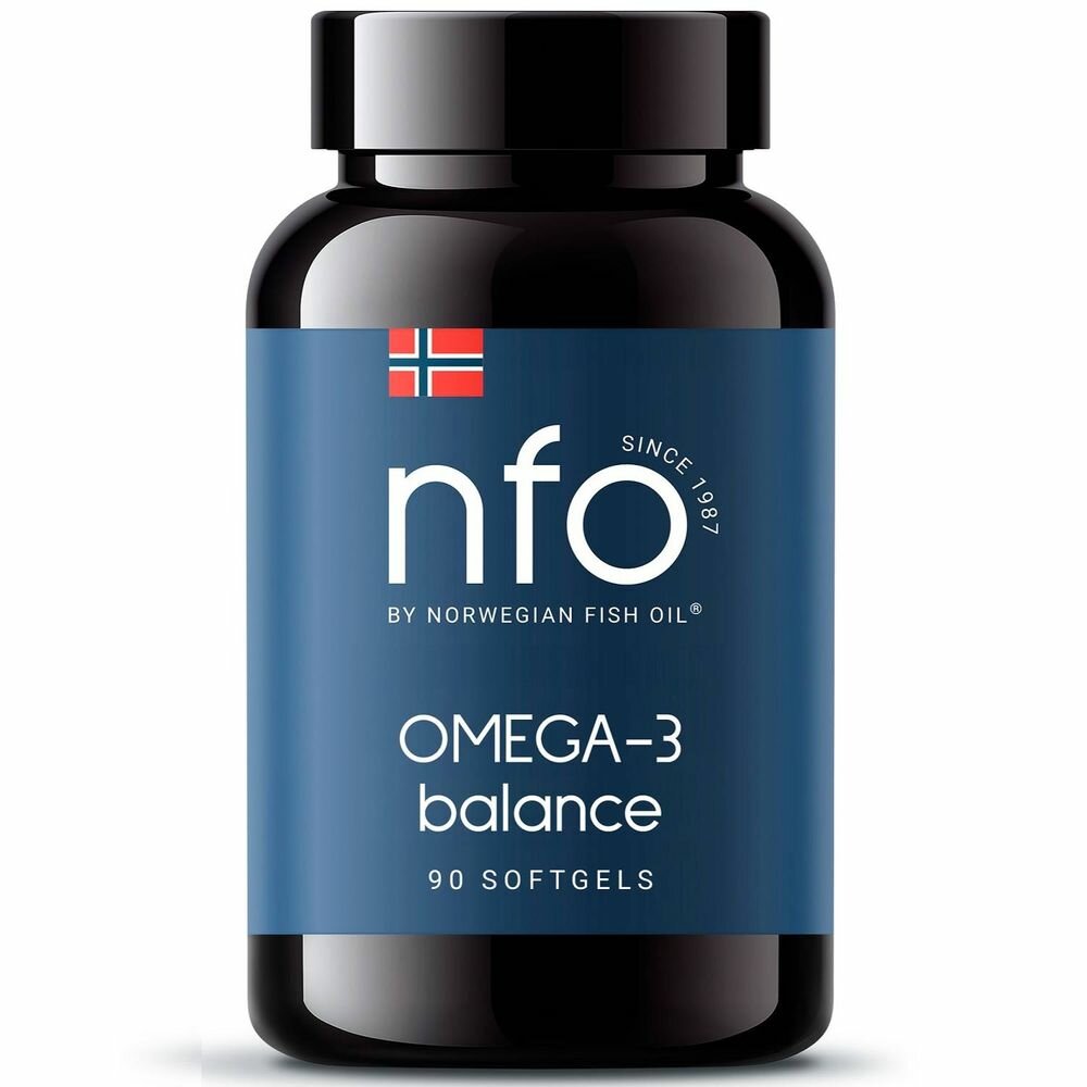 Norwegian Fish Oil Омега-3 Баланс капсулы 500г №90