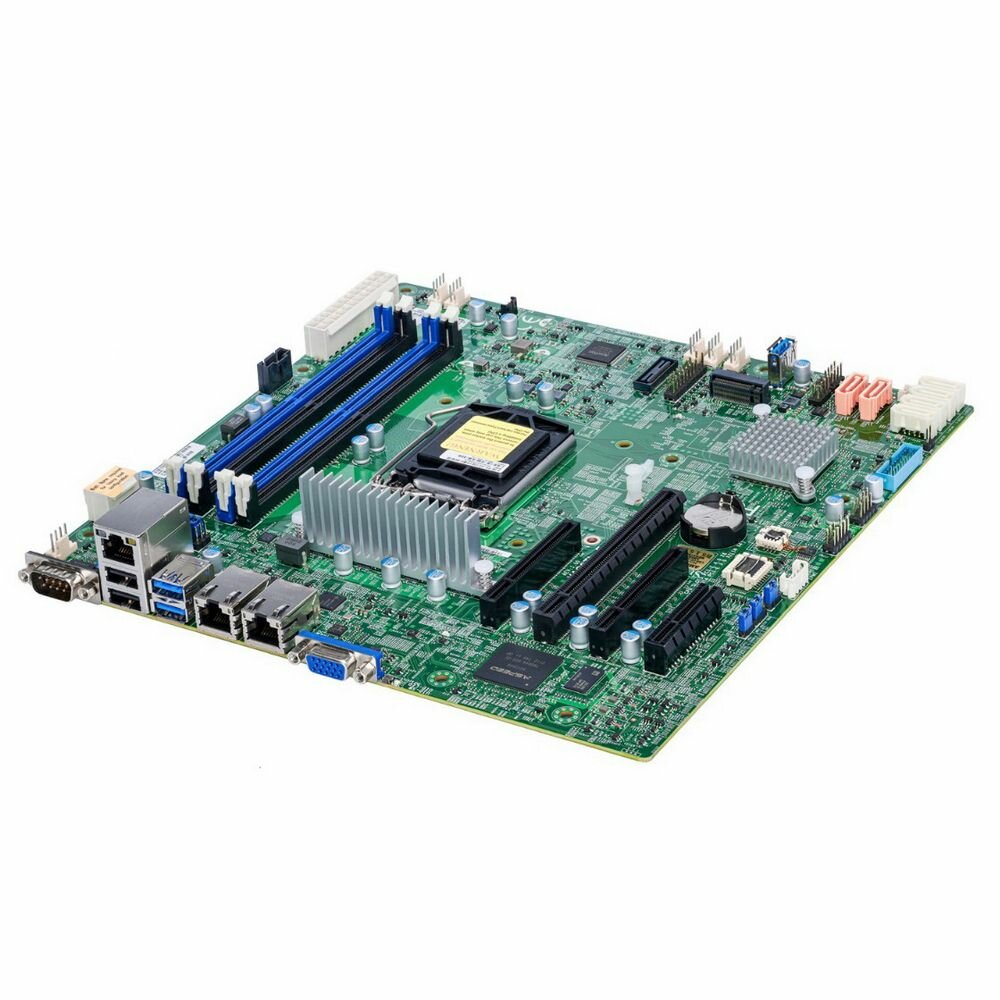 Материнская плата SuperMicro [MBD-X12STL-F-B] - фото №6