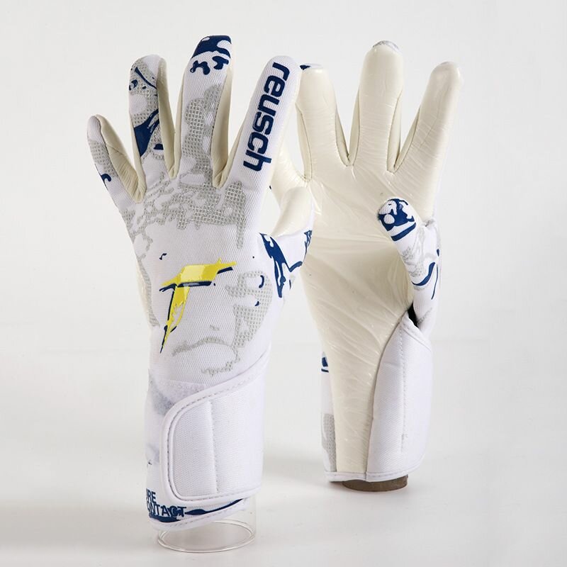 Reusch Pure series Противоскользящие тренировочные износостойкие футбольные перчатки вратаря