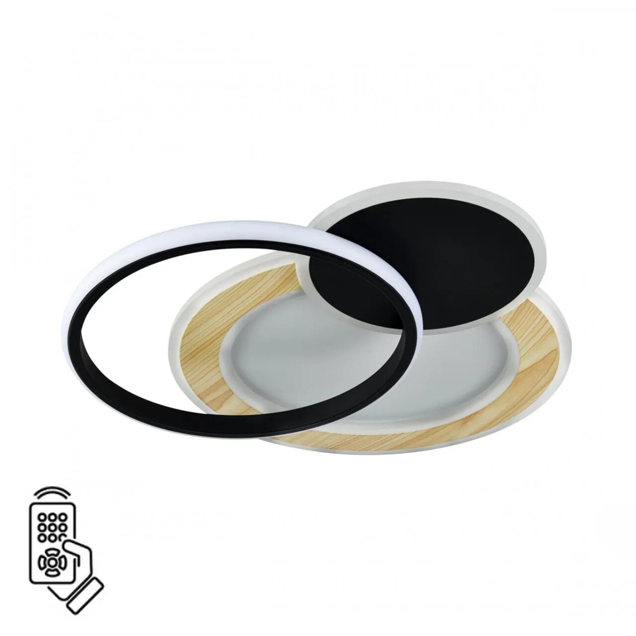 Потолочный светильник Sonex PINE 7735/80L_Sonex, LED, 80 Вт, металл, акрил, белый