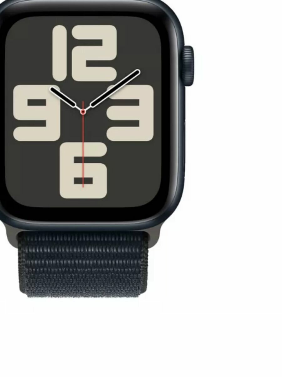 Умные часы Apple Watch Series SE Gen 2 2024 44 мм Aluminium Case GPS, Midnight Sport Loop — фото 1