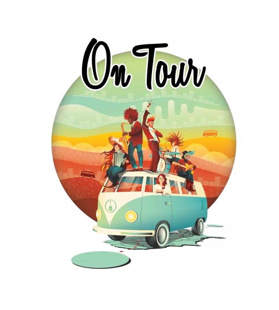 Настольная игра BoardGameTables On Tour / Турне на английском языке