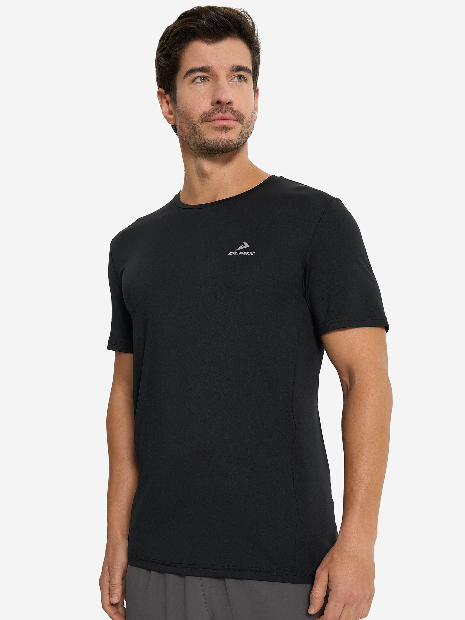 Футболка Demix M D Training HIIT PP T-shirt short sleeve, размер 52, черный
