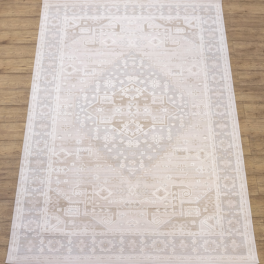 Ковер Турецкий Trend дизайн SC90B цвет SHRNIK CREAM 0.8x1.5м